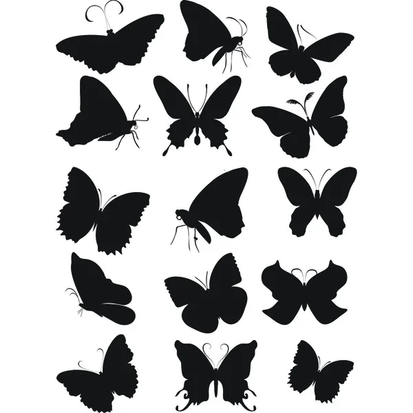 Butterfly.Vector зображення Ліцензійні Стокові Ілюстрації