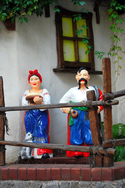 Ukrainian cossacks dolls