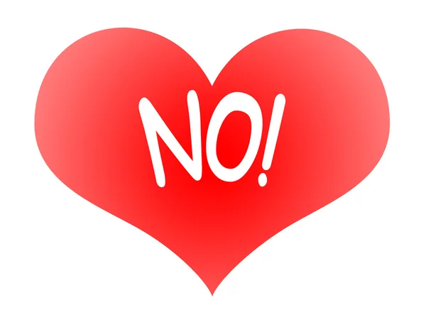 Καρδιά λέει όχι — Φωτογραφία Αρχείου