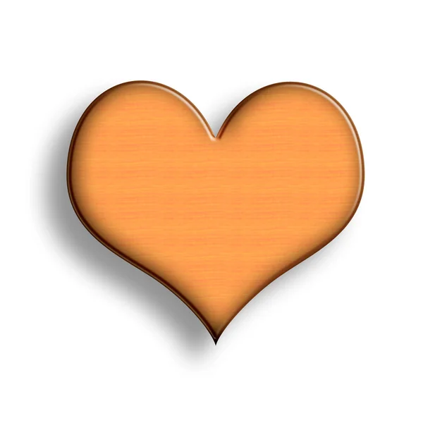 Wooden Heart — Stock Photo, Image