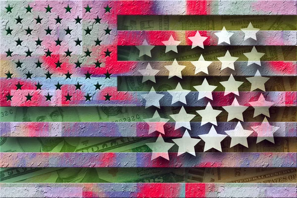 América pintada — Foto de Stock