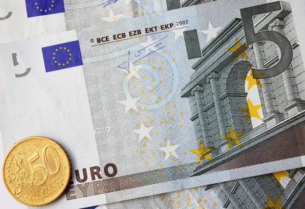Espèces en euros — Photo