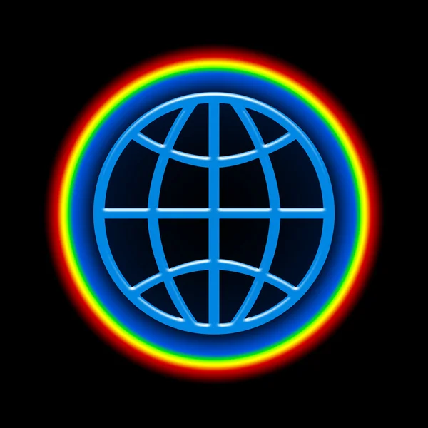 Arco-íris global — Fotografia de Stock