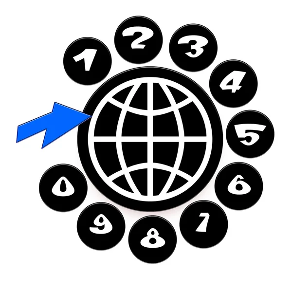 Global Communications — Stock Photo, Image