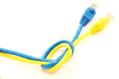 Two cables UTP clipart