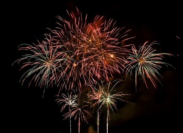 Colorful firework show — Stock Photo, Image