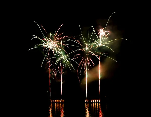 Stock image Colorful firework show