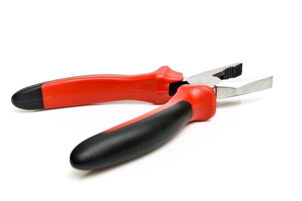 Black and red pliers — Stock Photo, Image