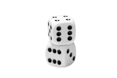 Two dices clipart