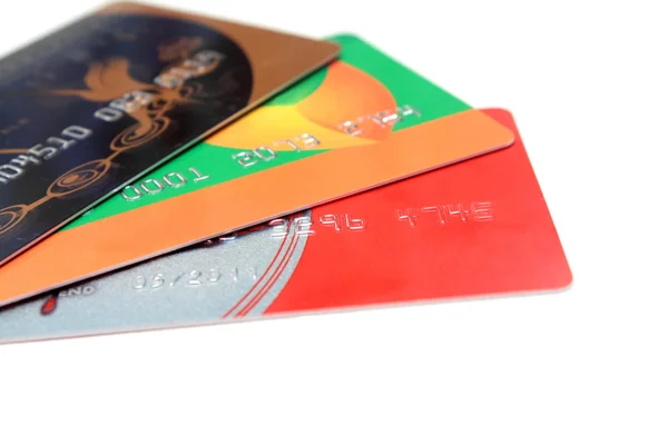 Τραπεζικές κάρτες — Φωτογραφία Αρχείου