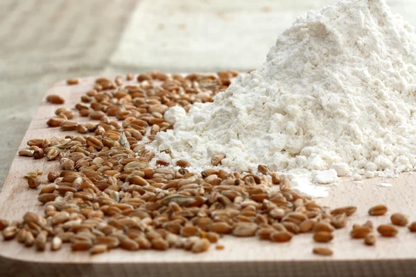 stock image Whole grain flour