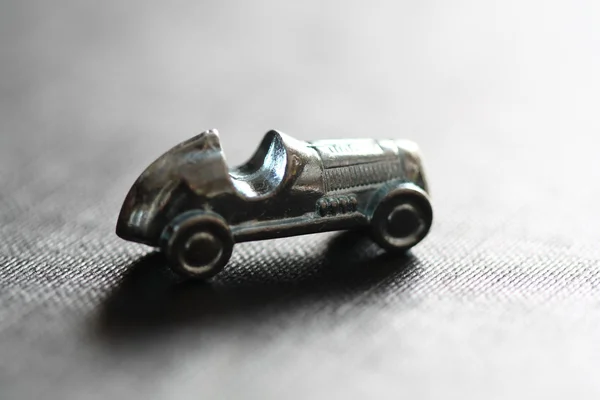 鋼製車の置物 — ストック写真