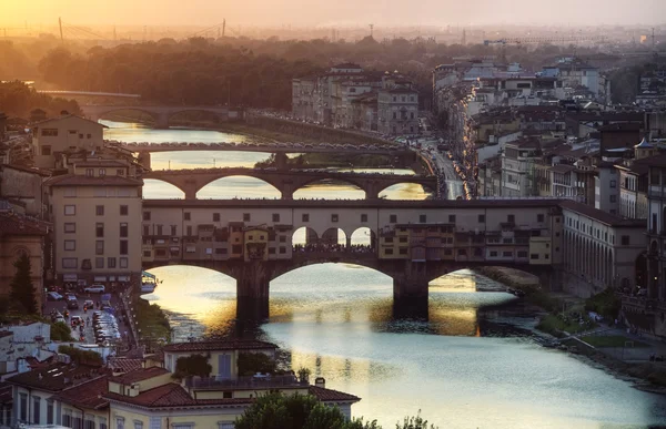 Ponte Vecchio Stockfoto