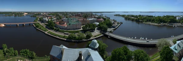 Viborg-panoráma Stock Kép