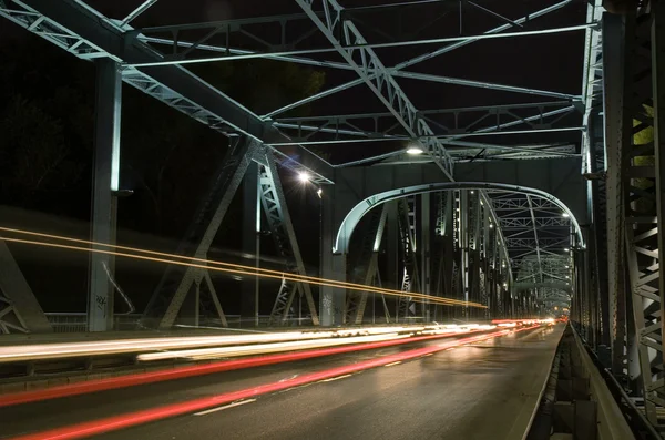 Torun bridge içinde Stok Fotoğraf