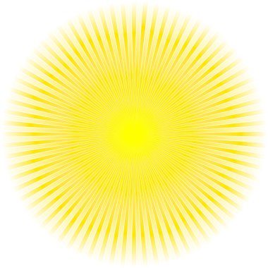 Sunburst abstract vector. clipart