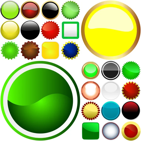 Ensemble d'icônes vectorielles — Image vectorielle