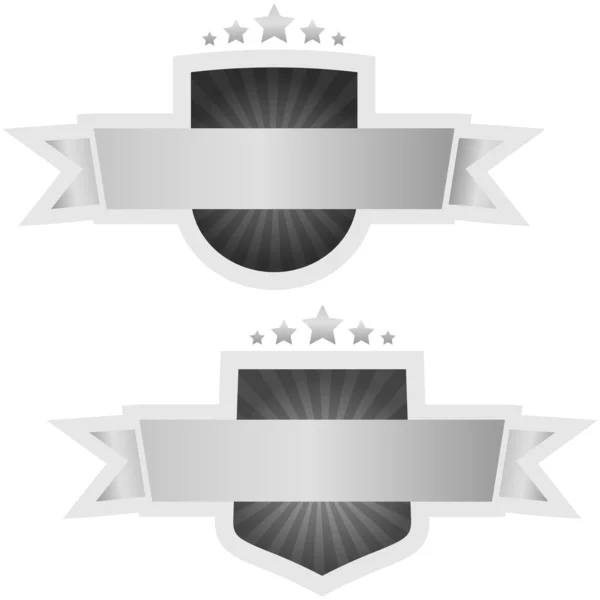 紋章のベクトルを設定 — ストックベクタ