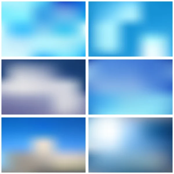 stock vector Sky and clouds vector. Vector cards.