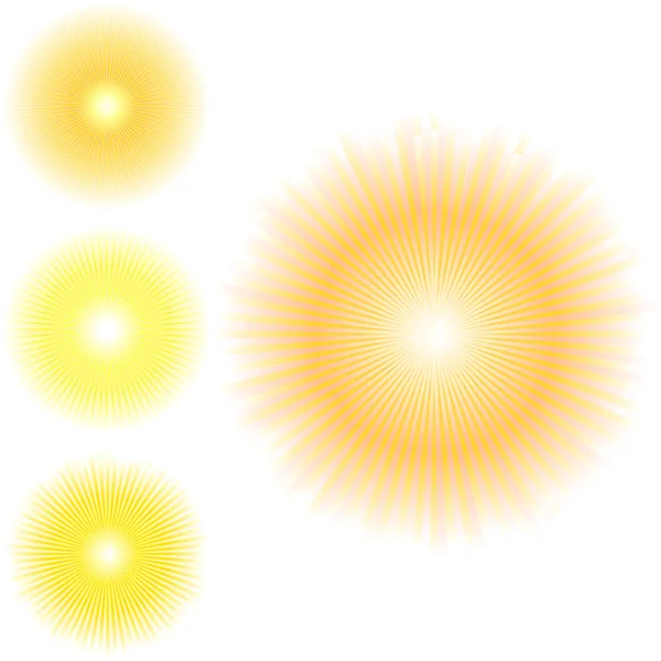 Абстрактный вектор солнечных вспышек . — стоковый вектор