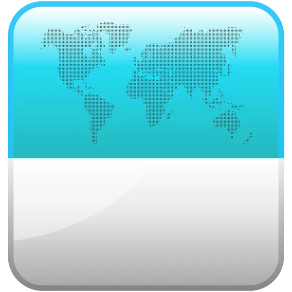 Vector kaart van de wereld. zakelijke achtergrond — Stockvector