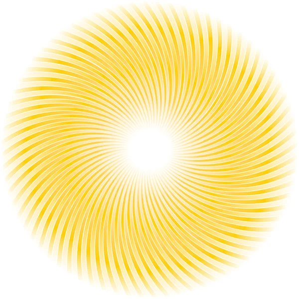 Vecteur abstrait Sunburst — Image vectorielle
