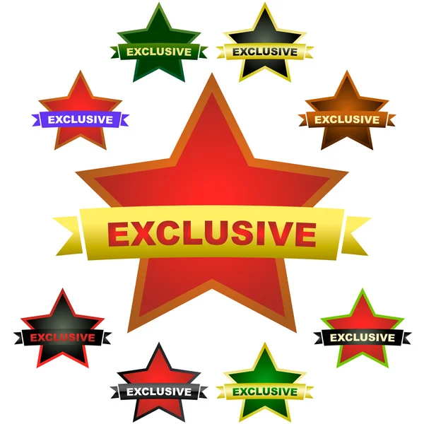EXCLUSIVE. Set of design elements for sale. — Stock Vector