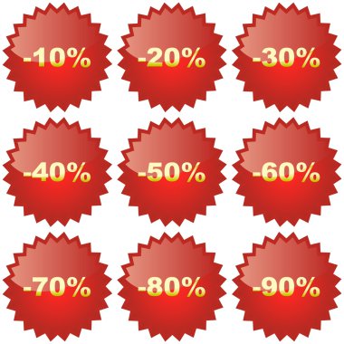 Discount label clipart