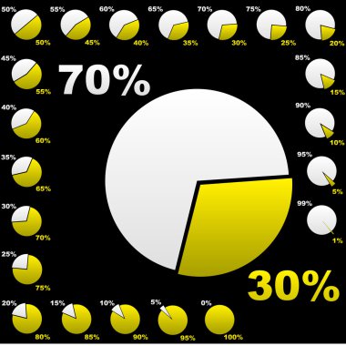 Statistics vector clipart