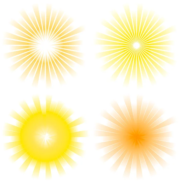 Vecteur Sunburst . — Image vectorielle