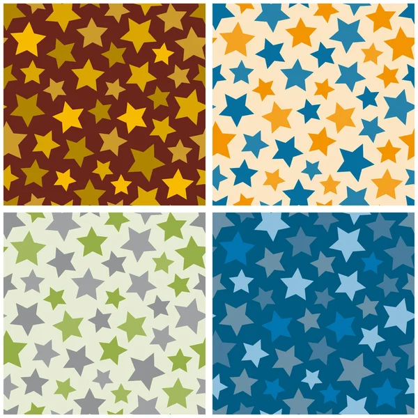 stock vector Seamless background with stars.