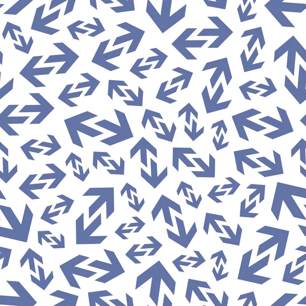 Motif sans couture avec des flèches — Image vectorielle