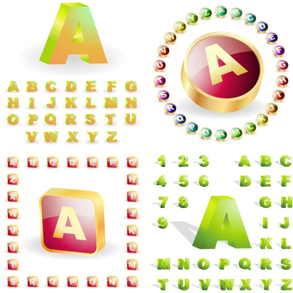 Alphabet vectoriel . — Image vectorielle