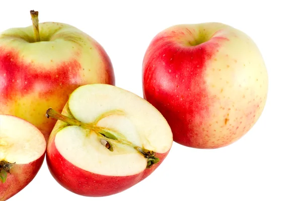 Trzy jabłka — Zdjęcie stockowe