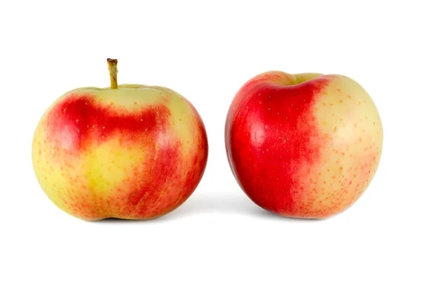 Dvě jablka — Stock fotografie