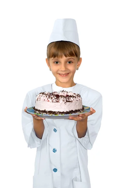 stock image The young confectioner