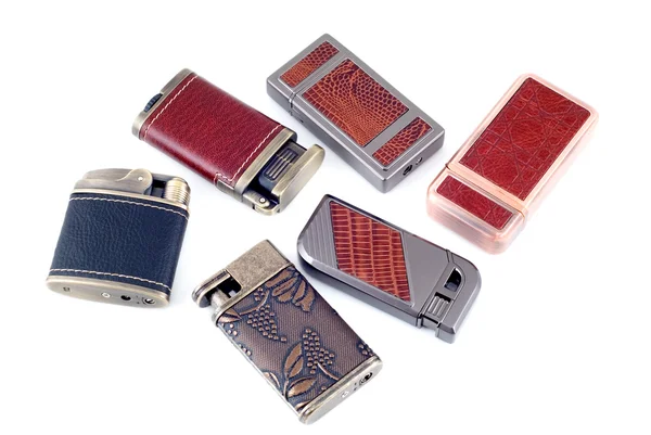 Four lighters — Stock Photo, Image