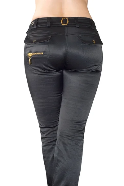 Чорні джинси — стокове фото