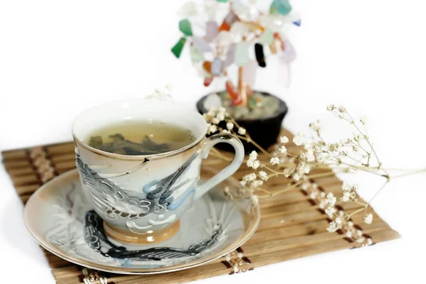 緑茶のカップ — ストック写真