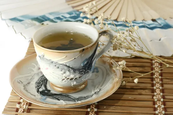 ถ้วยชาเขียว — ภาพถ่ายสต็อก