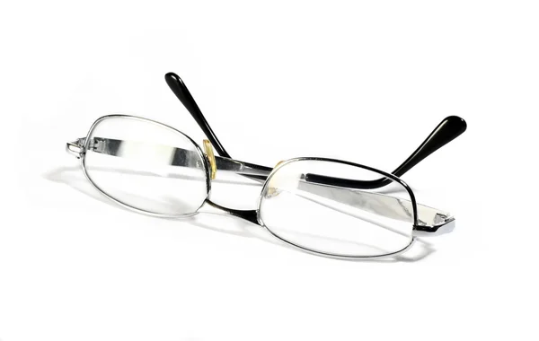 Fehér alapon izolált szemüveg — Stock Fotó