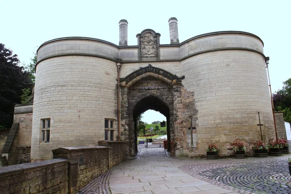 Castle gatehouse — Stock Photo, Image