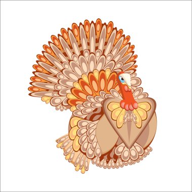 Harvest/Thanksgiving Turkey clipart