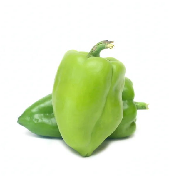 Pepper Vegetais isolados em branco — Fotografia de Stock