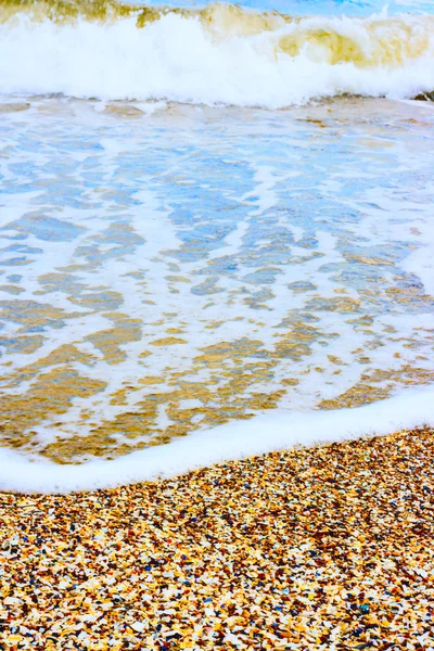 Синяя морская волна — стоковое фото