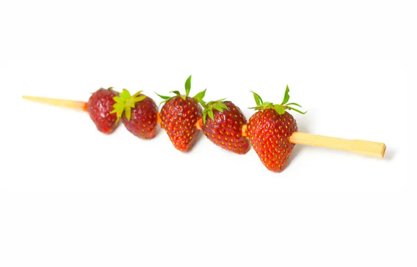 草莓烧烤 — 图库照片