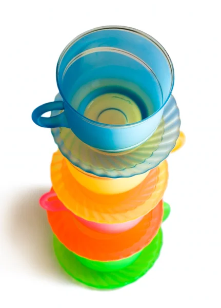 색상 컵 — 스톡 사진
