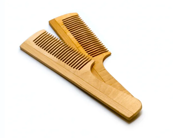 Wooden Hairbrush — Stock Photo, Image