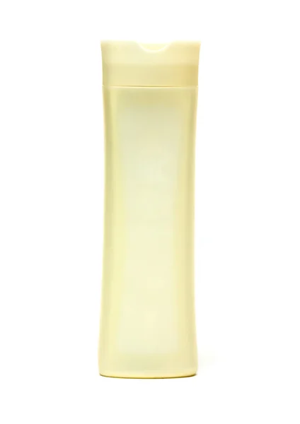Frasco cosmético branco isolado em branco — Fotografia de Stock