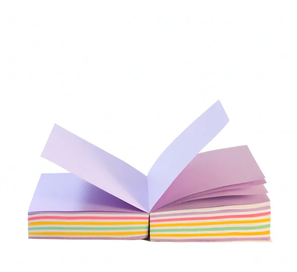 Kancelářský barevný papír — Stock fotografie